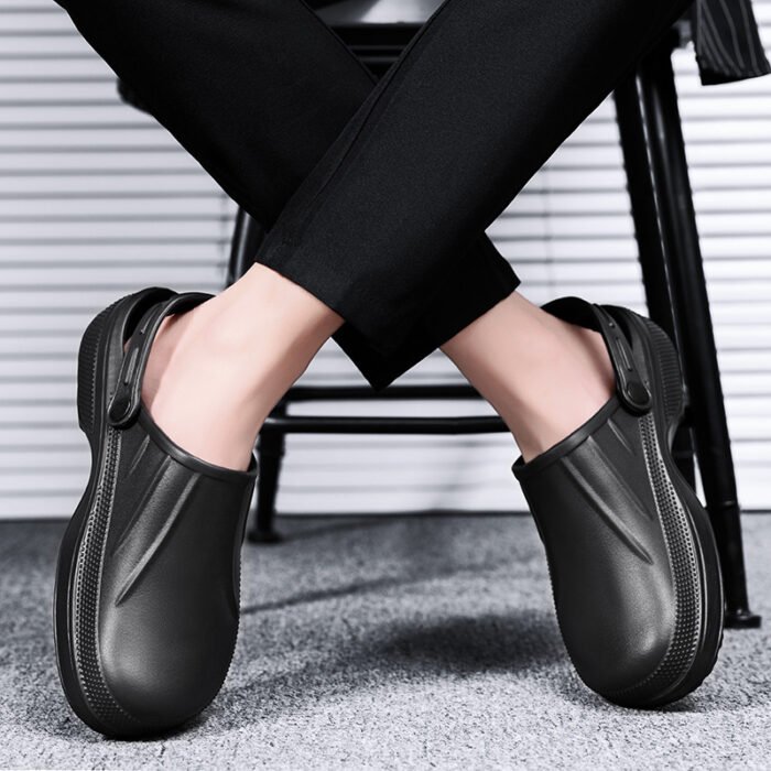 Dép đúc nguyên khối unisex siêu nhẹ đế cao chống trượt EVA
