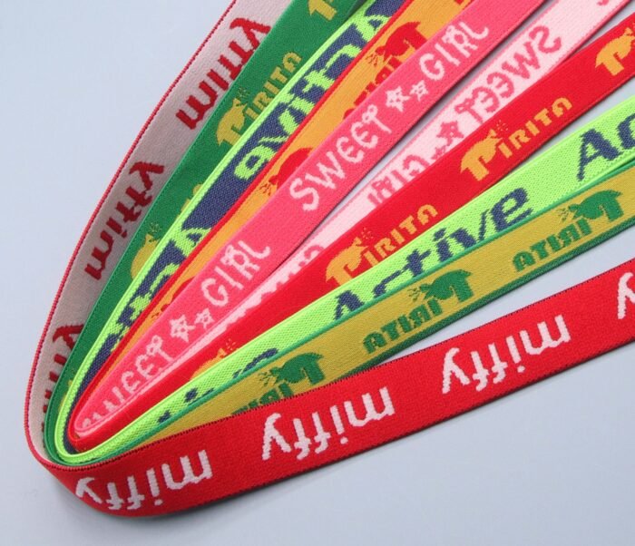Cạp chun logo, dây thun thương hiệu, thun sợi, dây chun co giãn, ren thun, thun kim tuyến, thun sịp, thun bra tròn, dẹt, dẹp, xù, bo cạnh