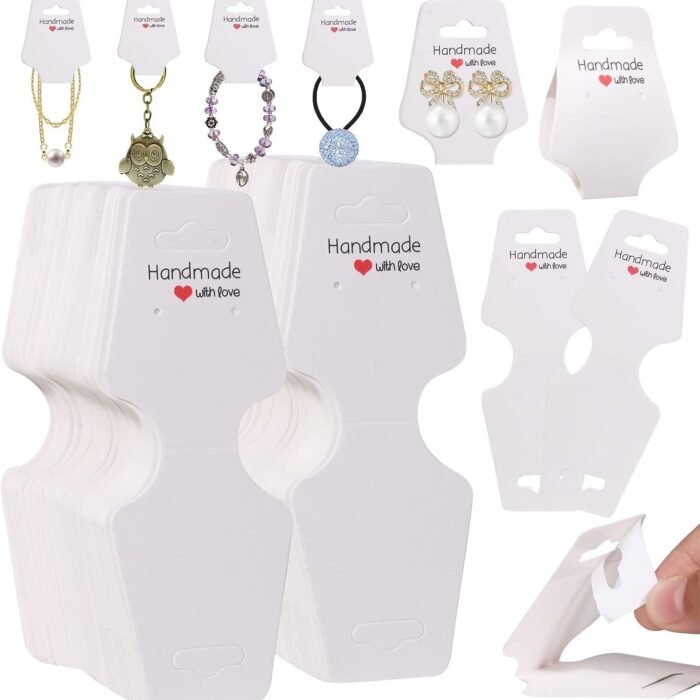 Mác treo phụ kiện in 2D cắt lượn giấy bìa