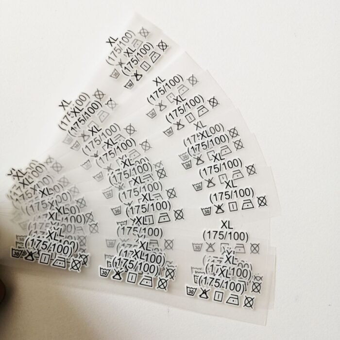 Mác cổ mác chuyển nhiệt in 2D PVC