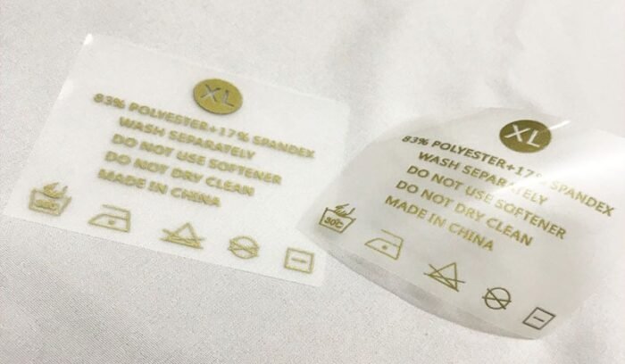 Mác cổ mác chuyển nhiệt in 2D PVC
