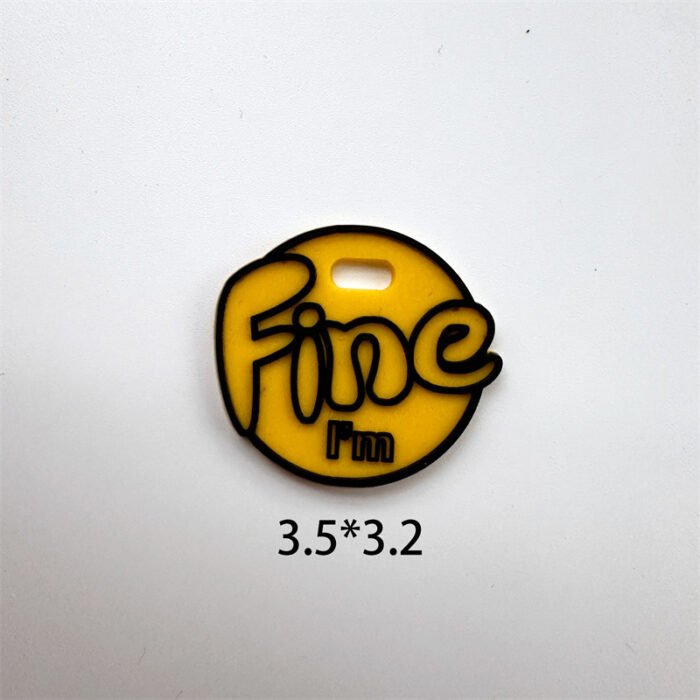 Mác ngực, mác lưng, mác mũ, mác phụ kiện mác cao su PVC, TPU, silicon