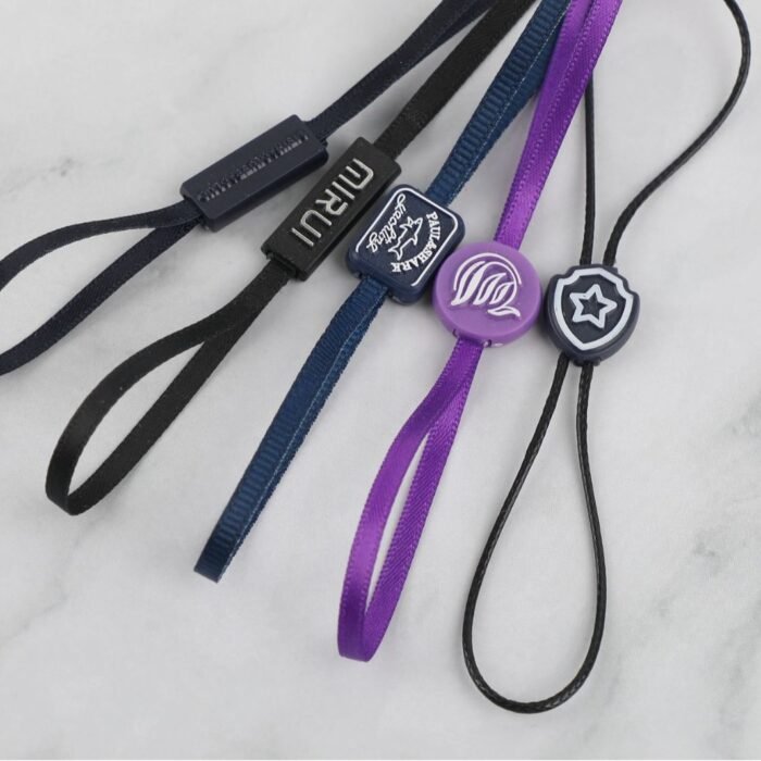 Dây treo mác khuôn logo dập nổi sợi & PVC