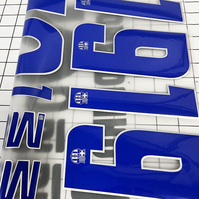 Mác ngực mác chuyển nhiệt PVC