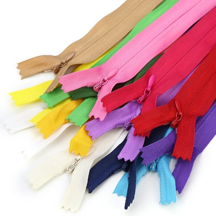 Dây khóa kéo giọt lệ logo, zipper thương hiệu răng số 3, số 5, số 8, số 10, số 15, số 20...