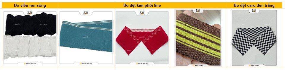 Pl131 Bo Thun Dệt, Bo Viền Dệt Kim Kích Thước Theo Yêu Cầu Bìa (2)