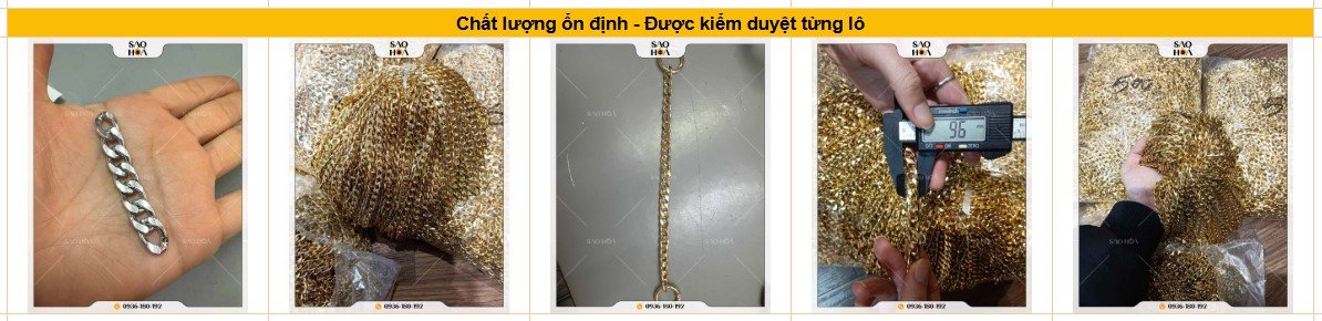 Pl139 Day Xich Kim Loai Deo Tui Xach Theo Yeu Cau Bia 1