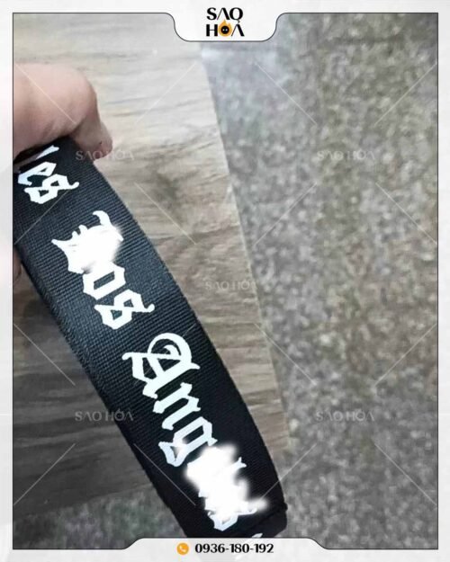 Pl006 Dây Viền Thể Thao Logo In Local Brand