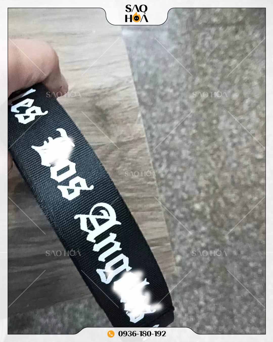 Pl006 Dây Viền Thể Thao Logo In Local Brand