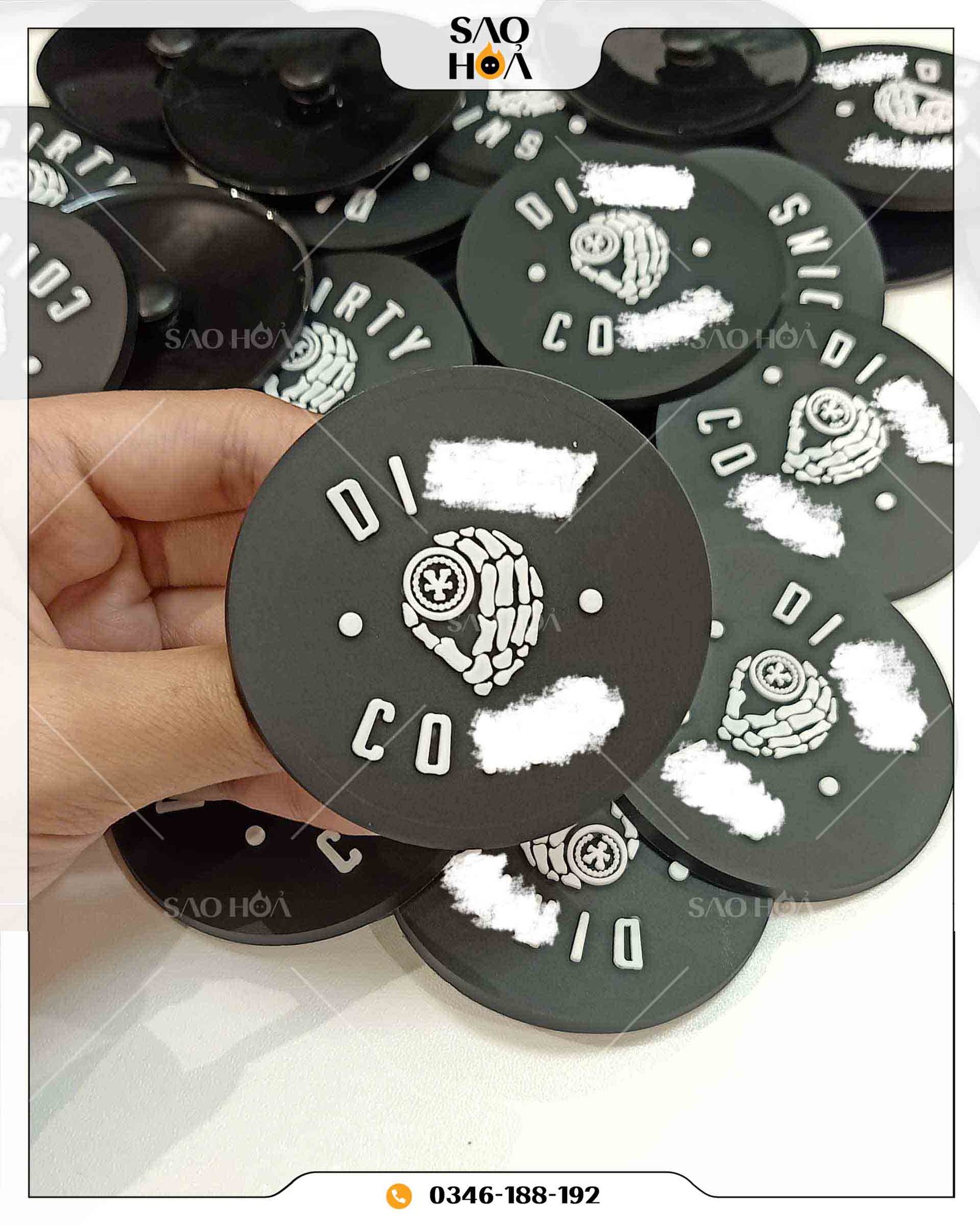 Pl012 Charm Cao Su Logo (2)