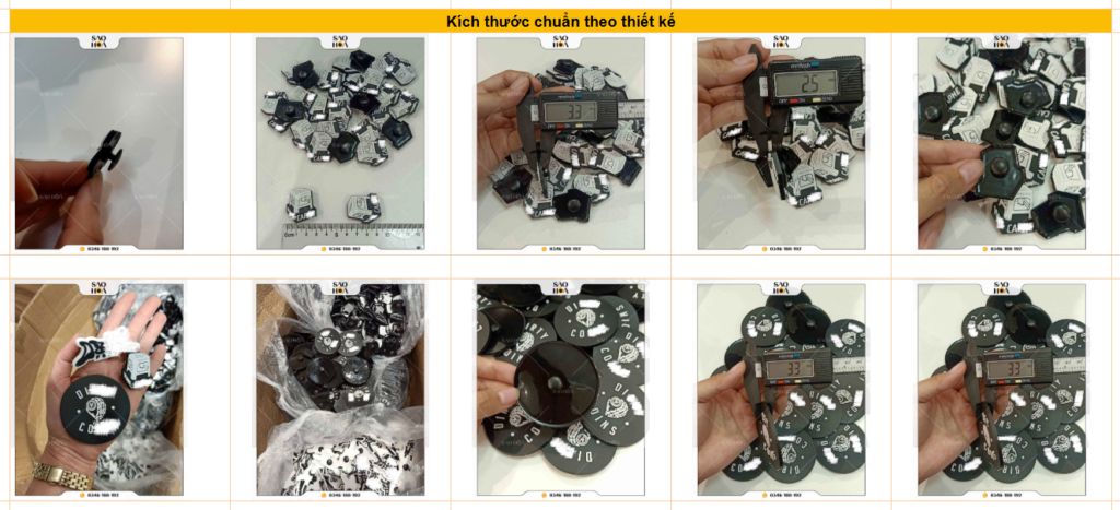 Pl012 Charm Cao Su Logo Bia 1