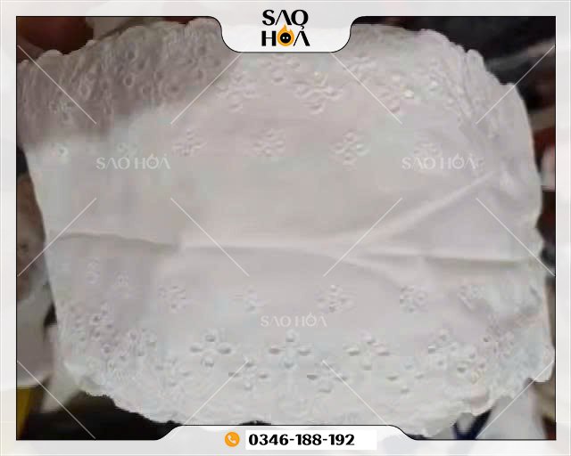 A192 Viền ren hai biên thô boi - Image 2